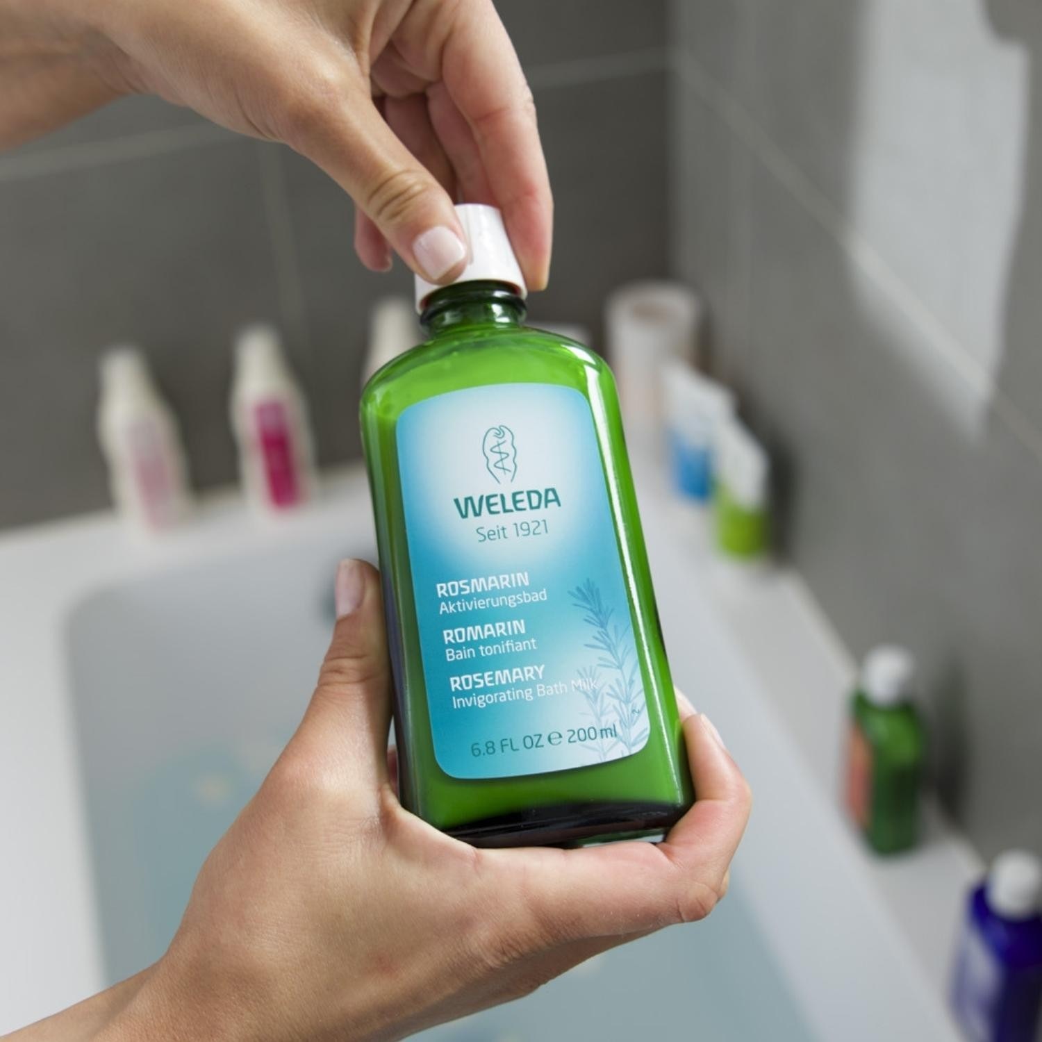Weleda Bain tonifiant au Romarin - 200 ml
