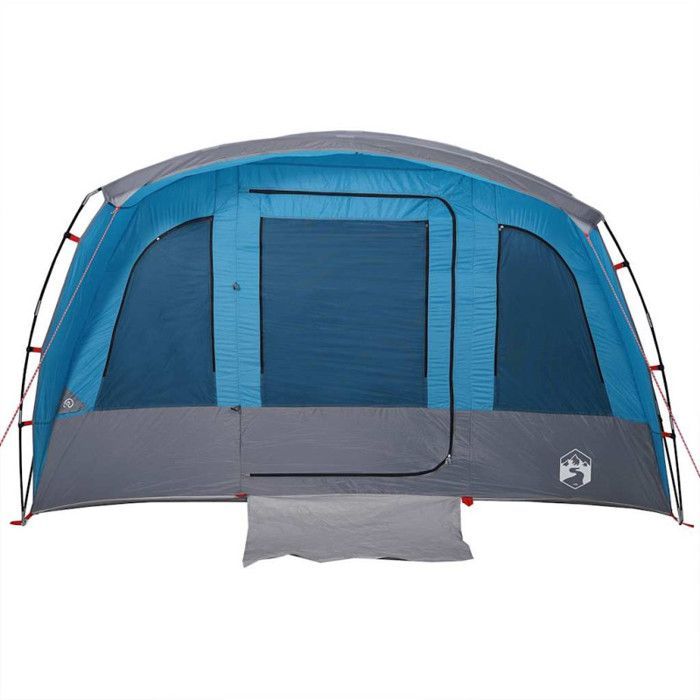 Tienda de campaña tipo túnel vidaXL para 8 personas, azul, impermeable, tienda de campaña, refugio de camping, refugio de jardín, tienda de campaña, refugio 94750