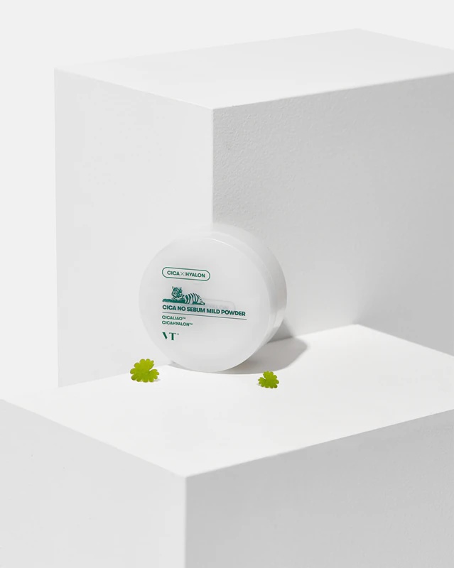 VT Cosmetics Cica No-Sebum blagi puder - fiksirni in matirajoči puder z vlažilnim učinkom