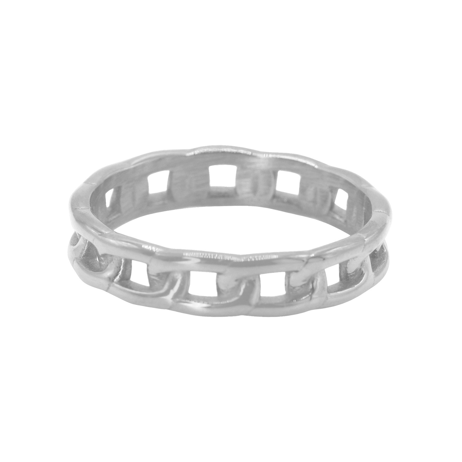 Heideman Bague Cotta couleur argentée polie