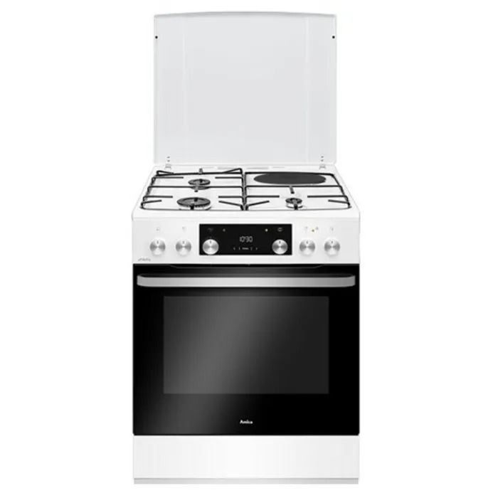Amica 77L 4-liekkinen sekaliesi, valkoinen - ACM7035RB