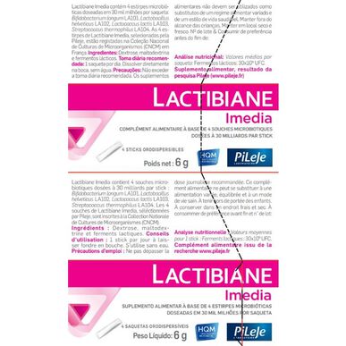 Pileje Pileje Lactibiane Imedia 4 pussia 4 pussia