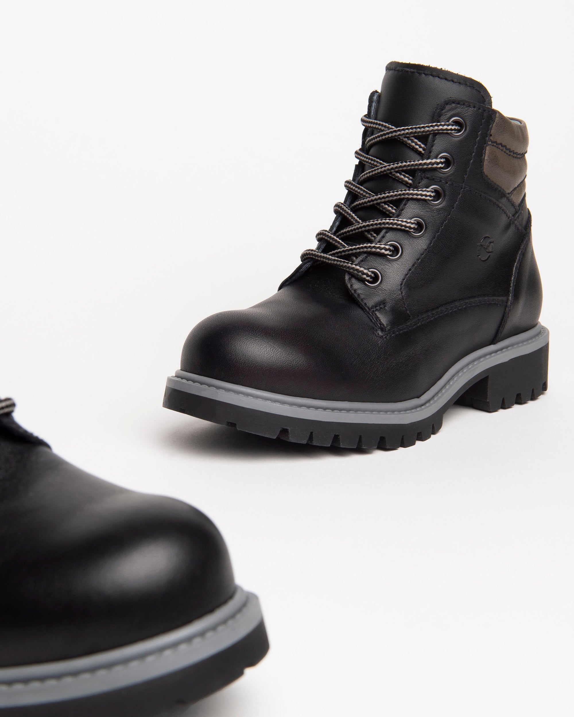  Leder-Ankle-Boots für Jungen