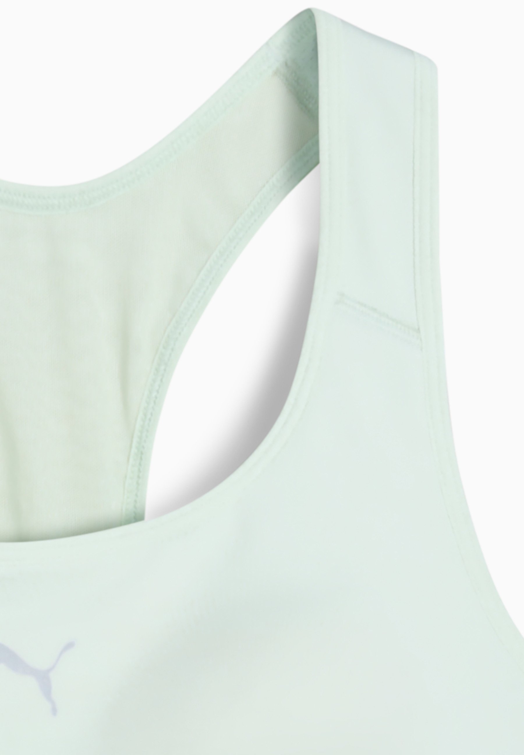 Puma KEEPS - Medium support sports bra - sage frost