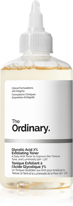 Tônico Esfoliante com Ácido Glicólico 7% da The Ordinary