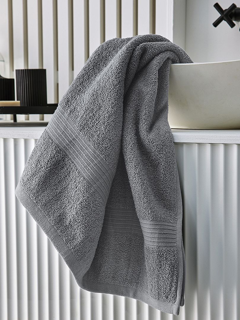 Badhanddoek 70 x 130 cm - GRIJS