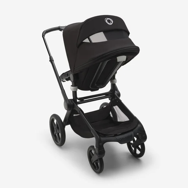 Bugaboo Fox 5 Kinderwagen-Set Schwarz/Schwarz, Wüstentaupe