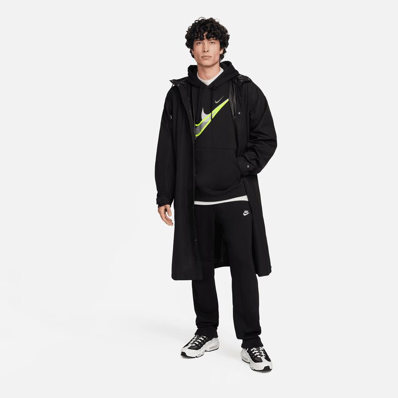 Sportieve fleece hoodie