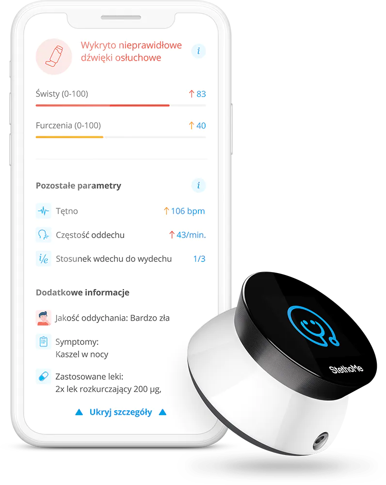 Stethome Inteligentny Stetoskop Family