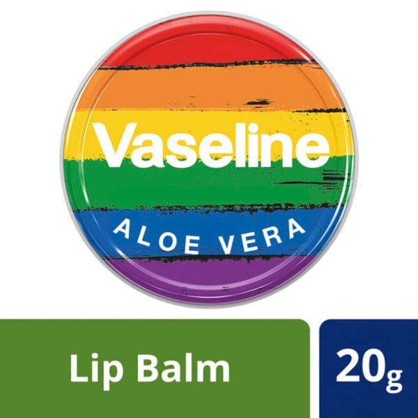 Vaseline Limited Edition Pride Leppestift Aloe Vera 20g