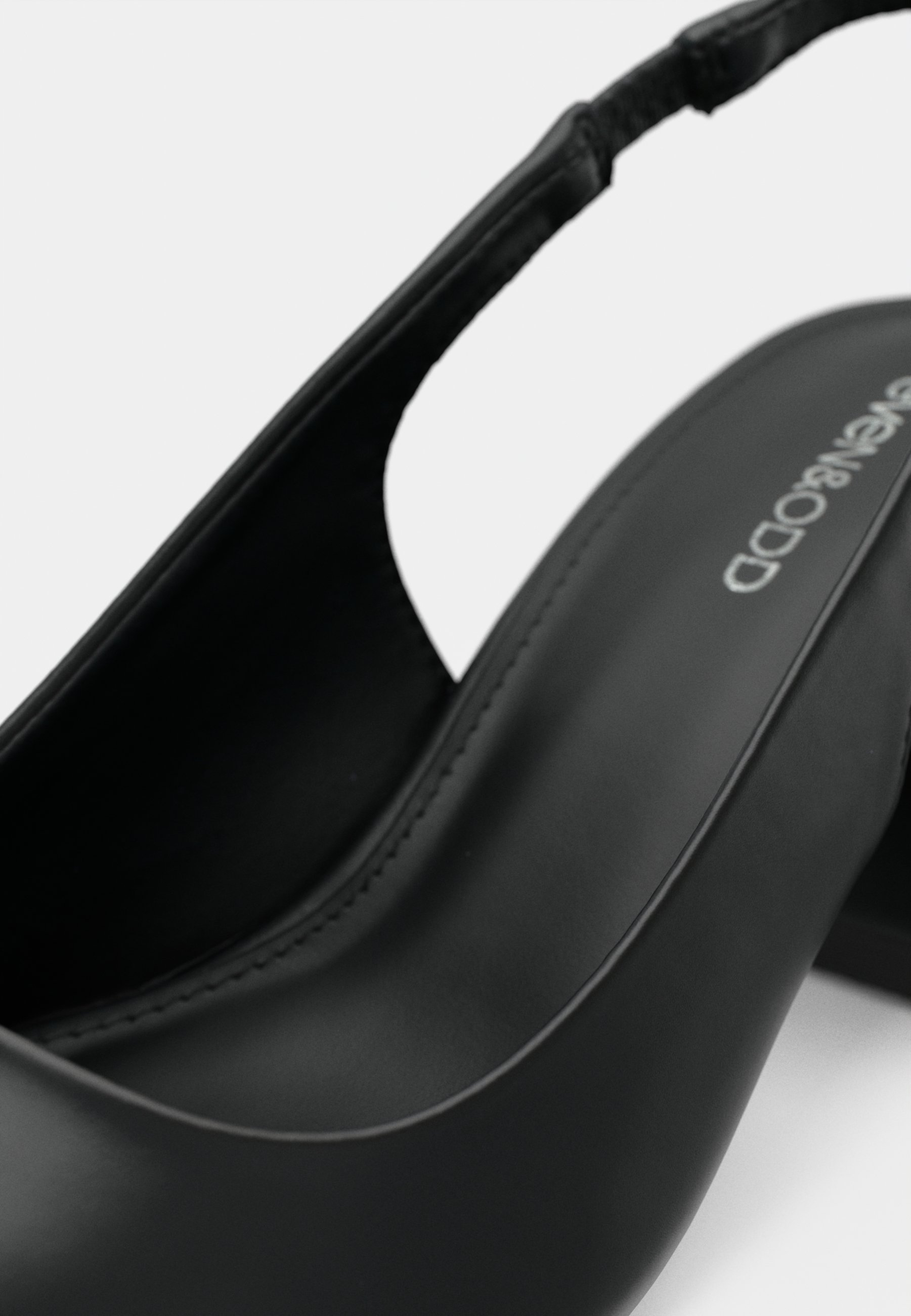 Even&Odd Wide Fit Classic hakken - zwart