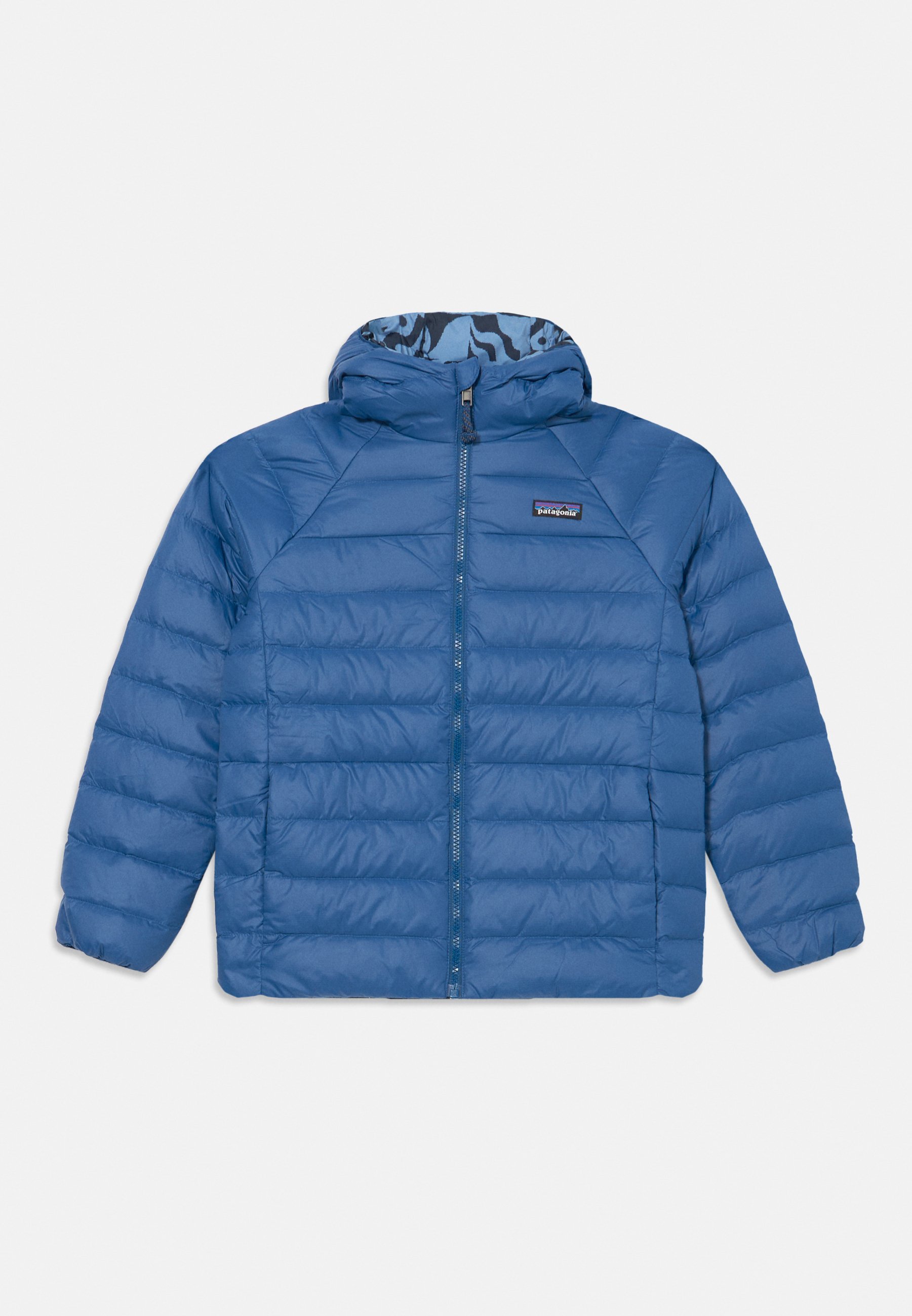 Patagonia omkeerbare hoodie unisex - donsjack - verzonken blauw