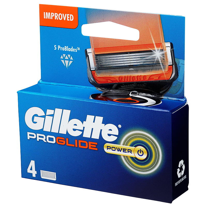 Gillette Gillette-blader 4-pakning Proglide Power