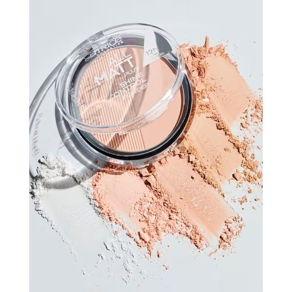 Catrice All Matt Plus 010 Transparentný púder na kontrolu lesku 10 g