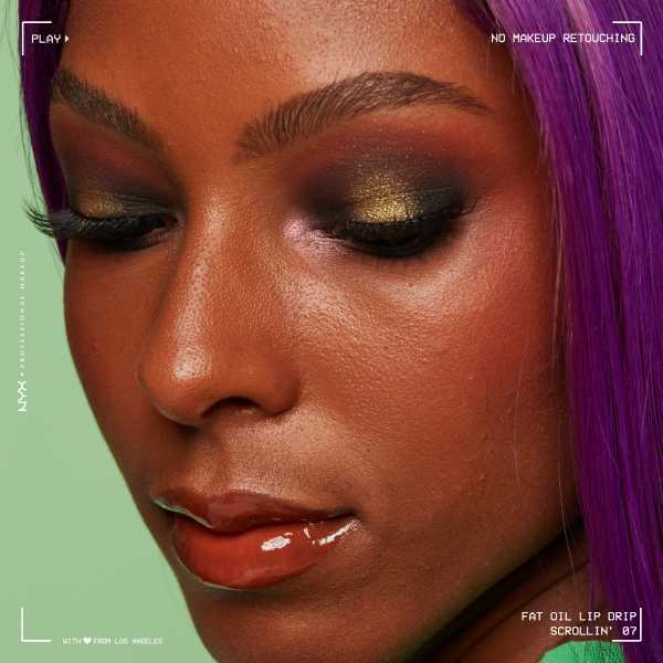 Nyx Professional Makeup Fat Oil Lip Drip Gloss - Scrollin