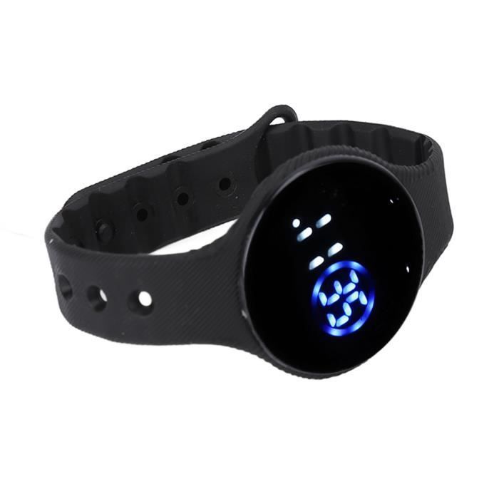 Zerodis Montre numérique pour enfants Montre électronique LED pour enfants, merveilleuse montre numérique lunettes montre