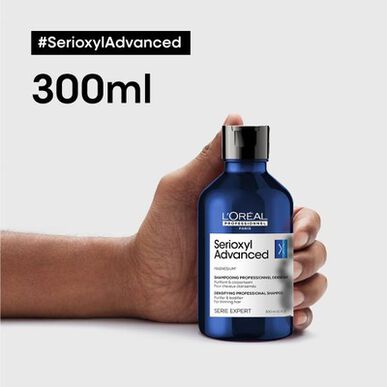 L'Oréal Professionnel Serie Expert Serioxyl Advanced Shampooing Purifying Shampoo För att återfukta fint hår 300 ml 300 ml