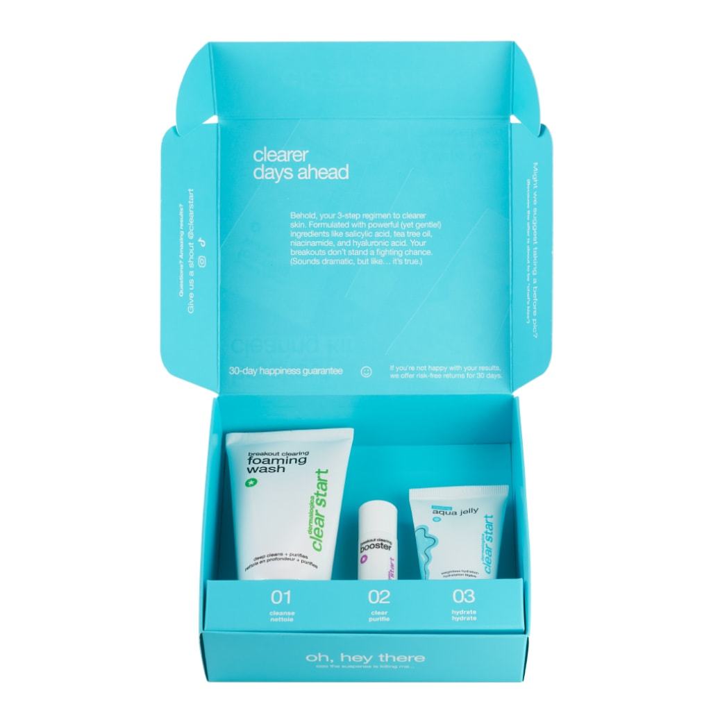 Dermalogica set za čišćenje lica Clear Start set za borbu protiv nepravilnosti - 1 set