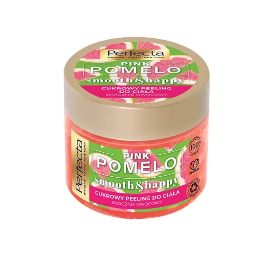 Perfecta Pink Pomelo Smooth & Happy cukrowy peeling do ciała 300g