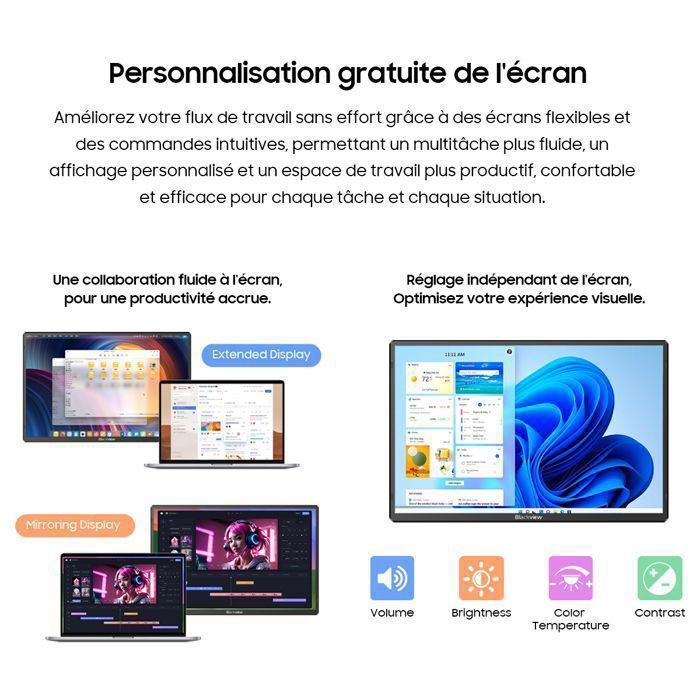 Portable screen - BLACKVIEW - Table 9 - 16