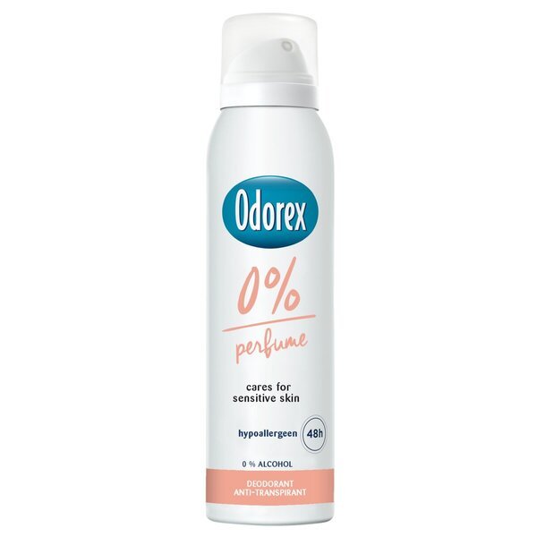 Odorex 0% smaržu dezodorants aerosols<br>150ml