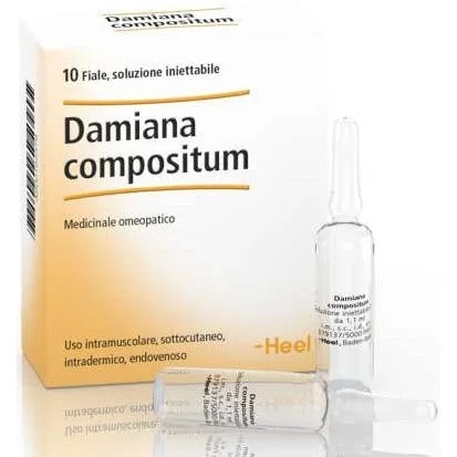 GUNA Damiana Compositum 10 injectieflacons van 2,2 ml