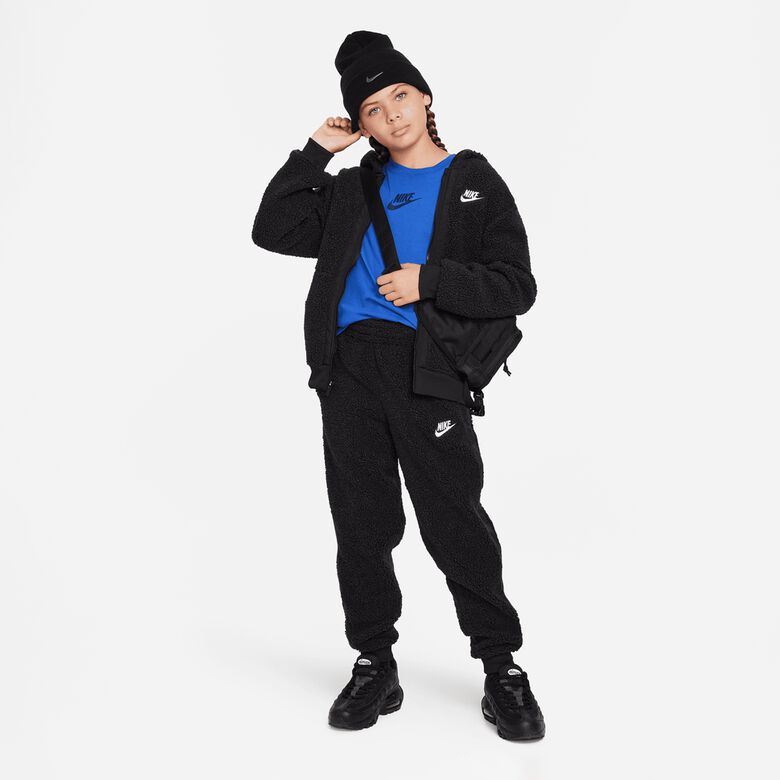 Sudadera con capucha de invierno con cremallera completa y forro polar Sportswear Club.