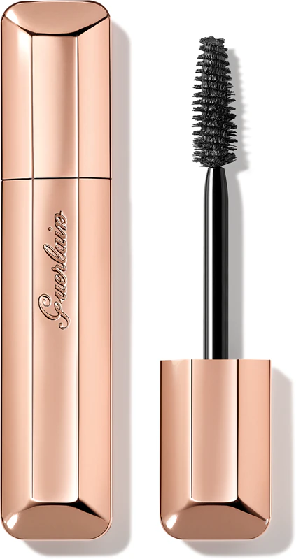 GUERLAIN Mad Eyes Buildable Volume Mascara, uma máscara à prova d'água que adiciona volume e engrossa os cílios.