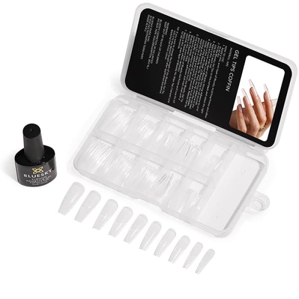 Bluesky Soft Gel Nagelverlengingsset - Coffin