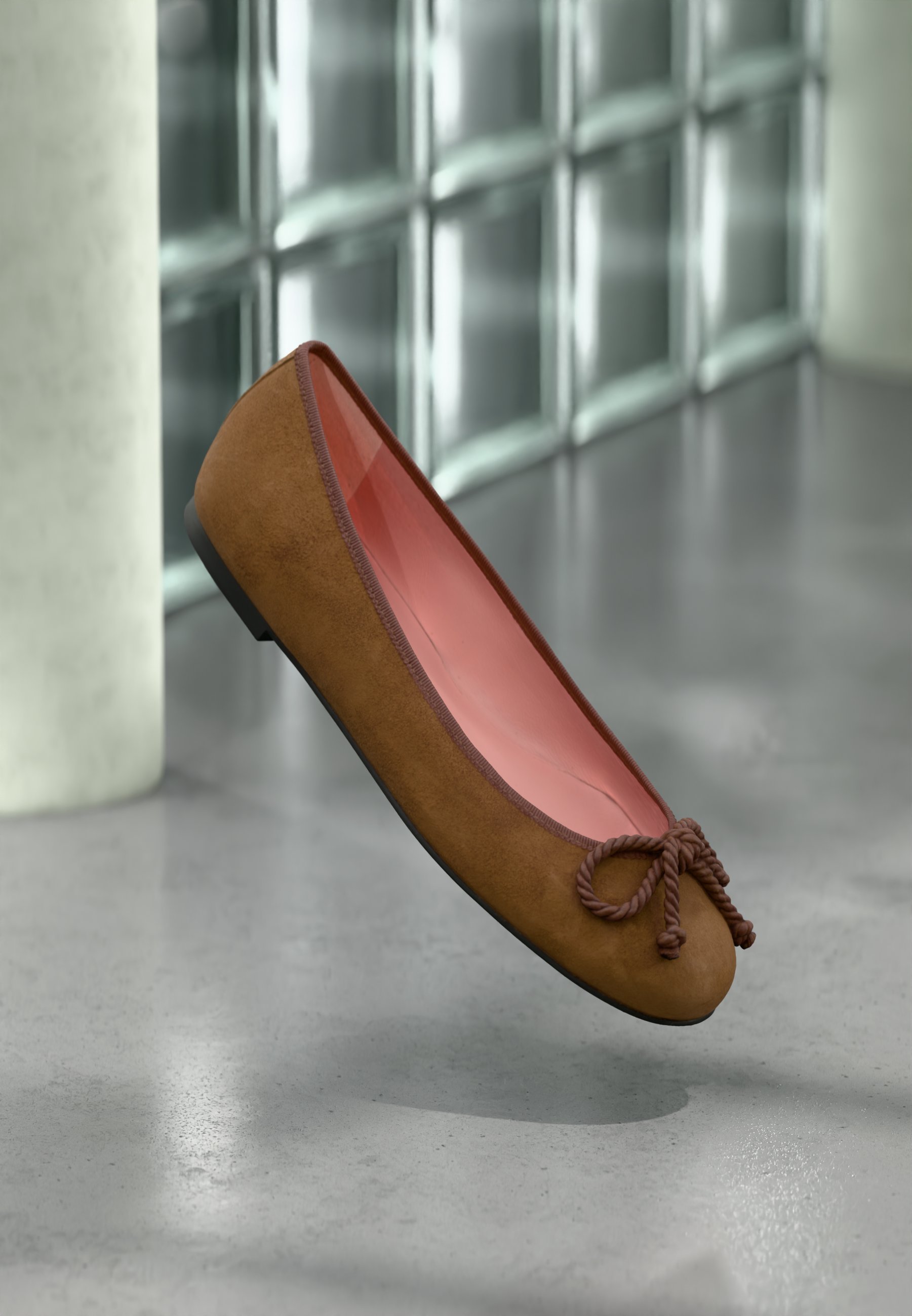 Mooie ballerina's ANGELIS VILMIUS - Balletpumps - donkerbruin
