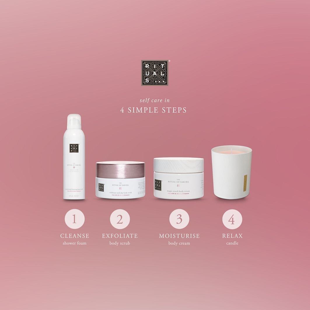 Rituals dušas putas The Ritual of Sakura putojošā dušas želeja - 50 ml