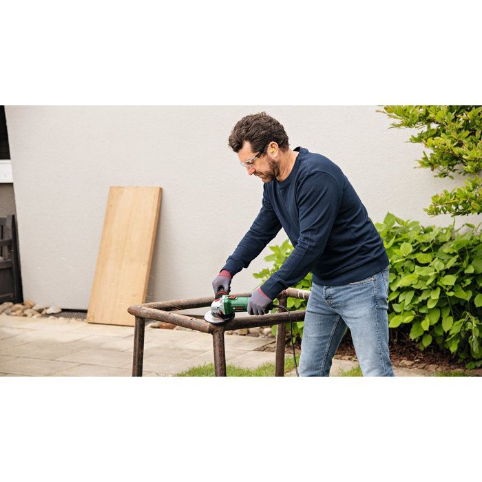 Amoladora angular con cable Bosch UniversalGrind 850-125 – 850 W, 125 mm, 3 discos incluidos