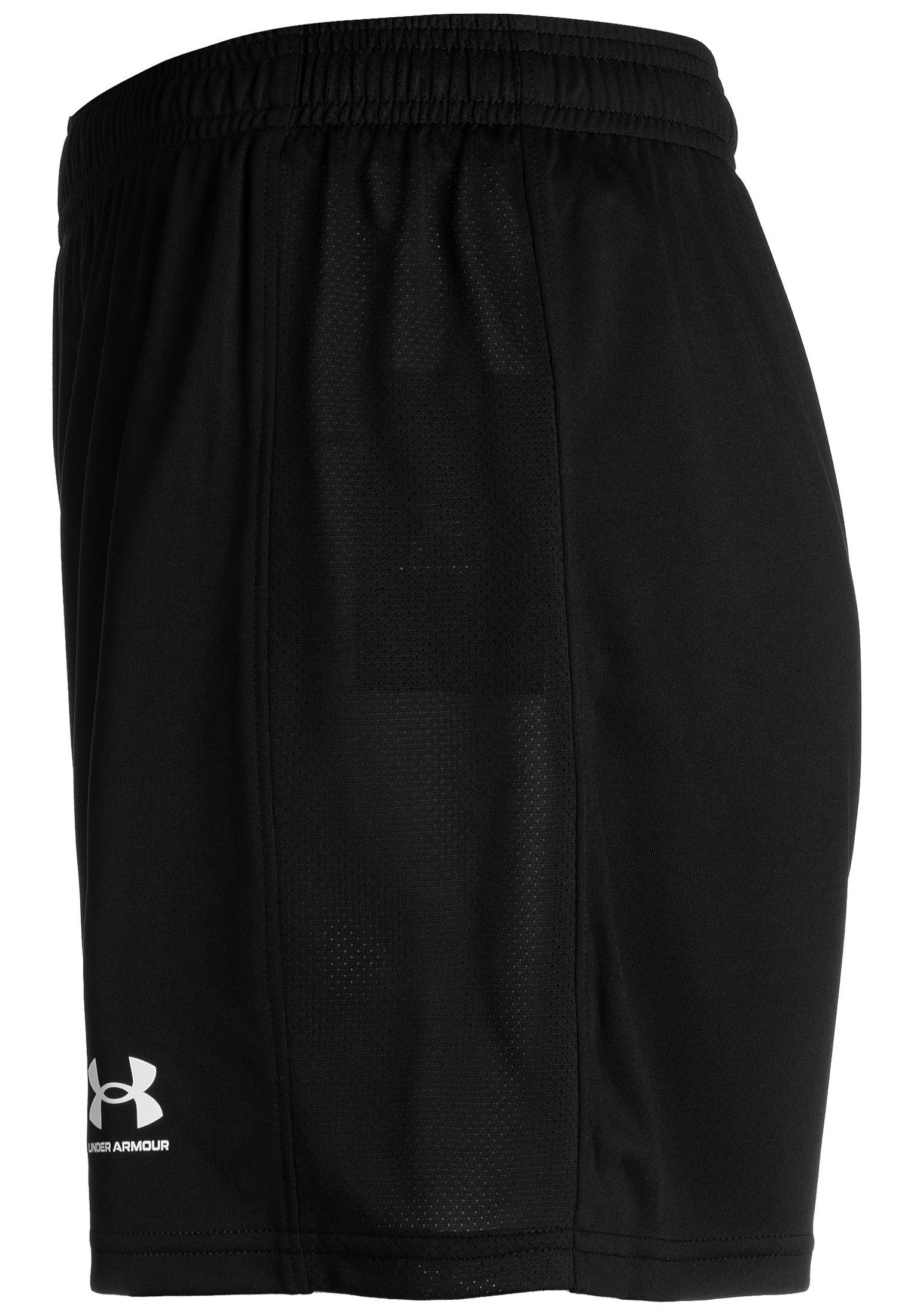 Under Armour CHALLENGER - Sportshorts - zwart wit