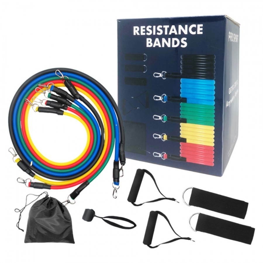 Pro Sport Fitness Equipment Pro - Trake za vježbanje / Trake za vježbanje s ručkom - Razne boje