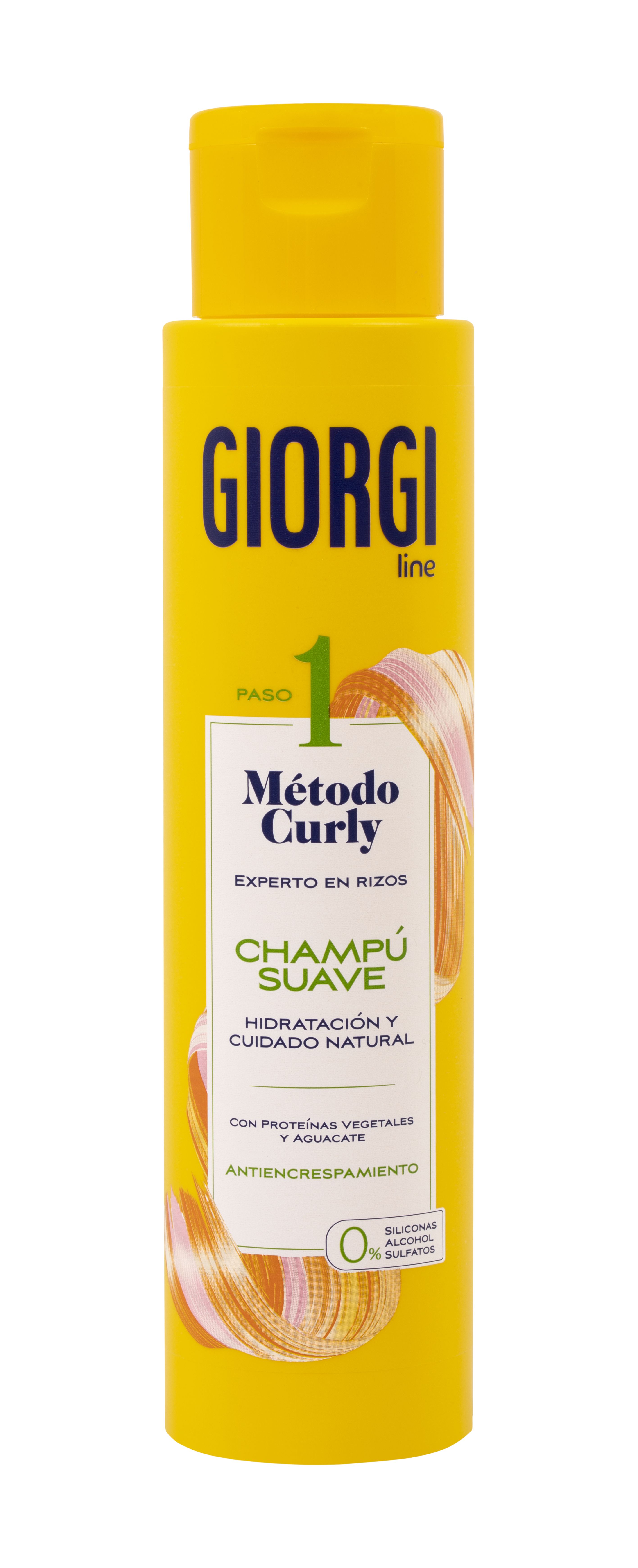 Maigais šampūns Curly Girl metodei, 1. solis Šampūni