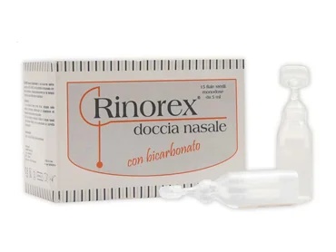 RINOREX Ducha nasal Rinorex 5 ml, 15 unidades