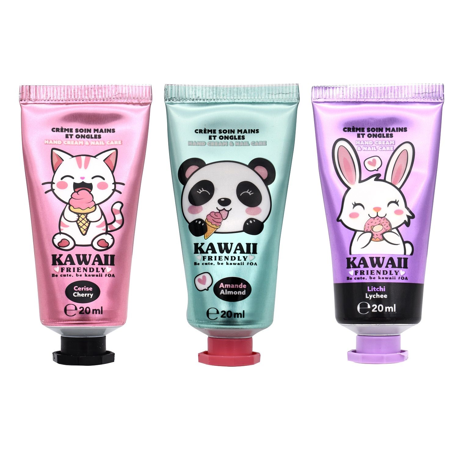 Kawaii krema za roke in komplet za nego nohtov Kreme za roke