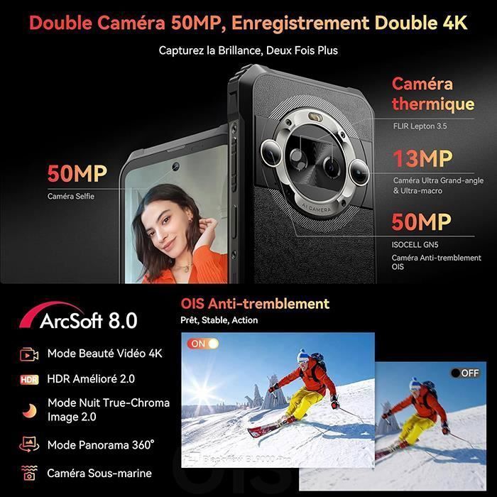 Blackview BL9000 Pro - Smartphone 5G incassable 6,78