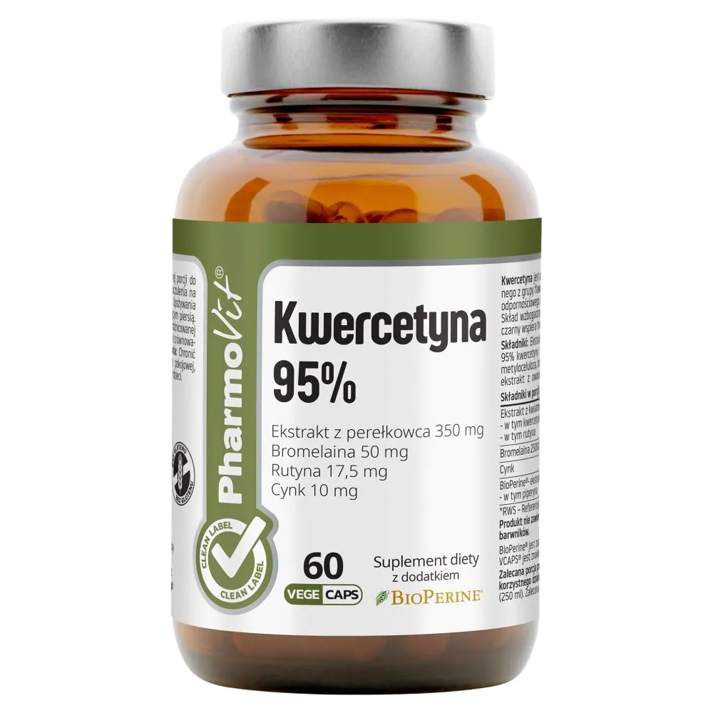 PharmoVit Clean Label Kwersetyna 95% kapsułki