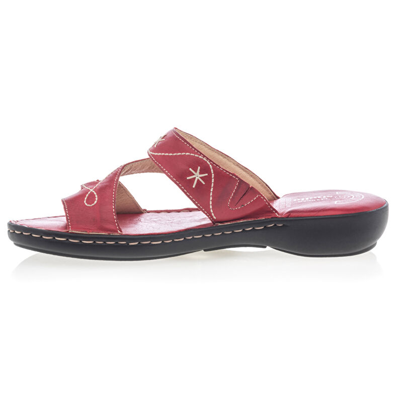 Røde flip-flops / sandaler til dame