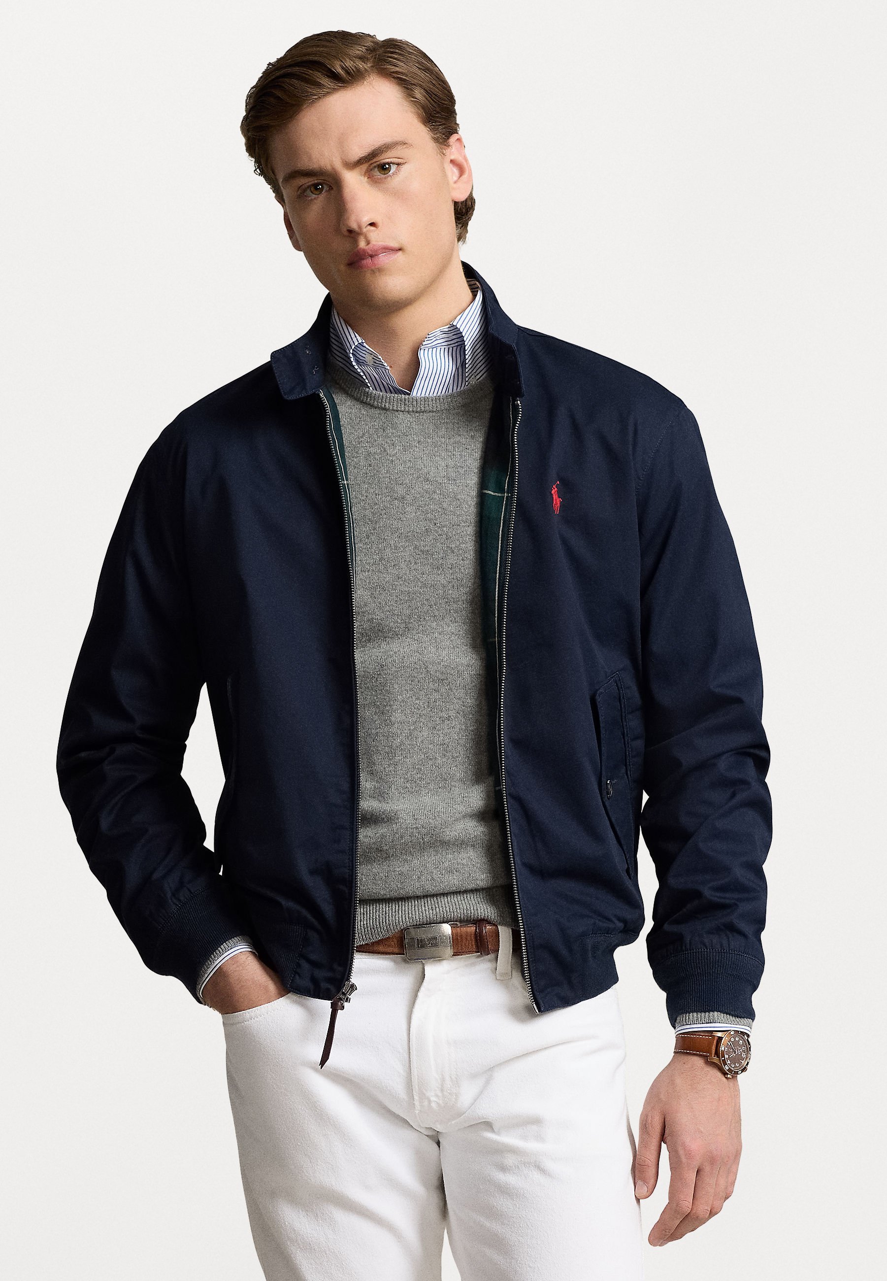 Polo Ralph Lauren TWILL JACKET - Bombertakki - navy
