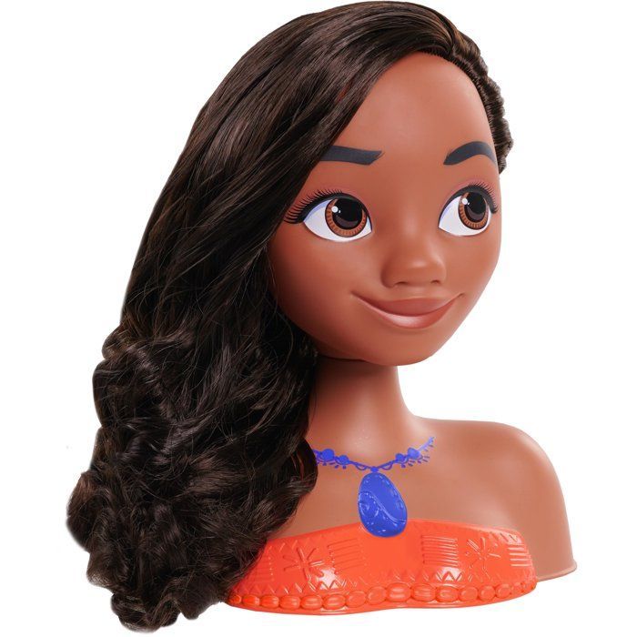Testa per acconciature - Principessa Disney - Moana - 6 accessori - Età 3+