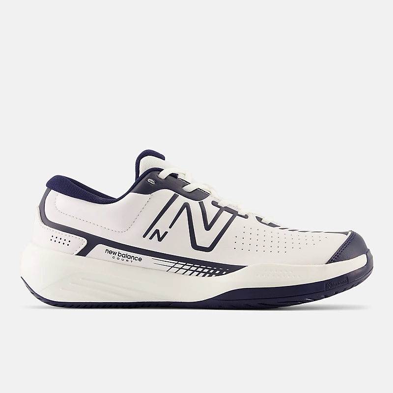 Herren 696v5 – weiß mit marineblau