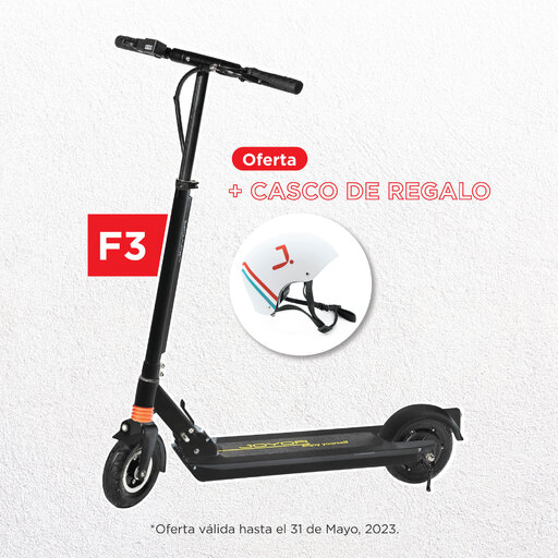  Joyor F3 Elektroroller Schwarz + Helm