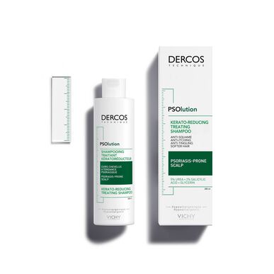 Dercos Dercos PSOLution Sjampo KeratoReducteur Anti-skallete hårbunnssjampo Psoriasis 200 ml 200 ml