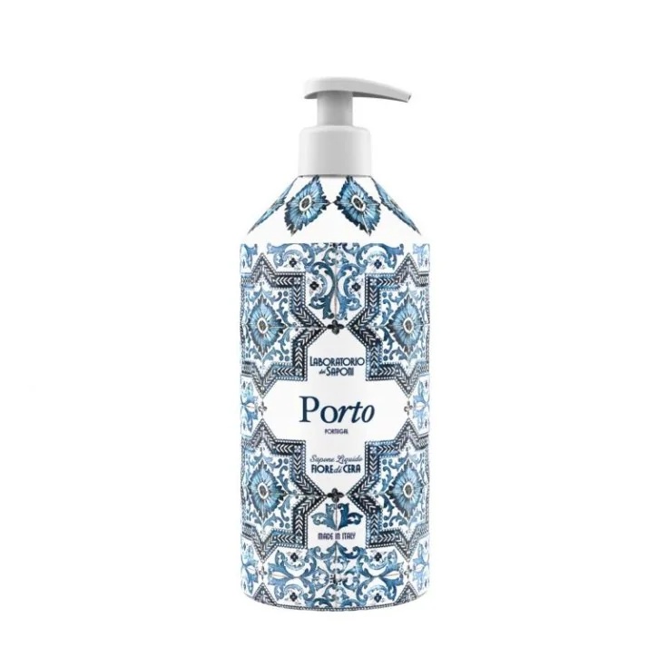 LABORATOIRE DE SAVONS Savon Azulejos Porto 500 ml Fleur de cire