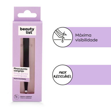 Pinceta s črno rakovico Beauty List