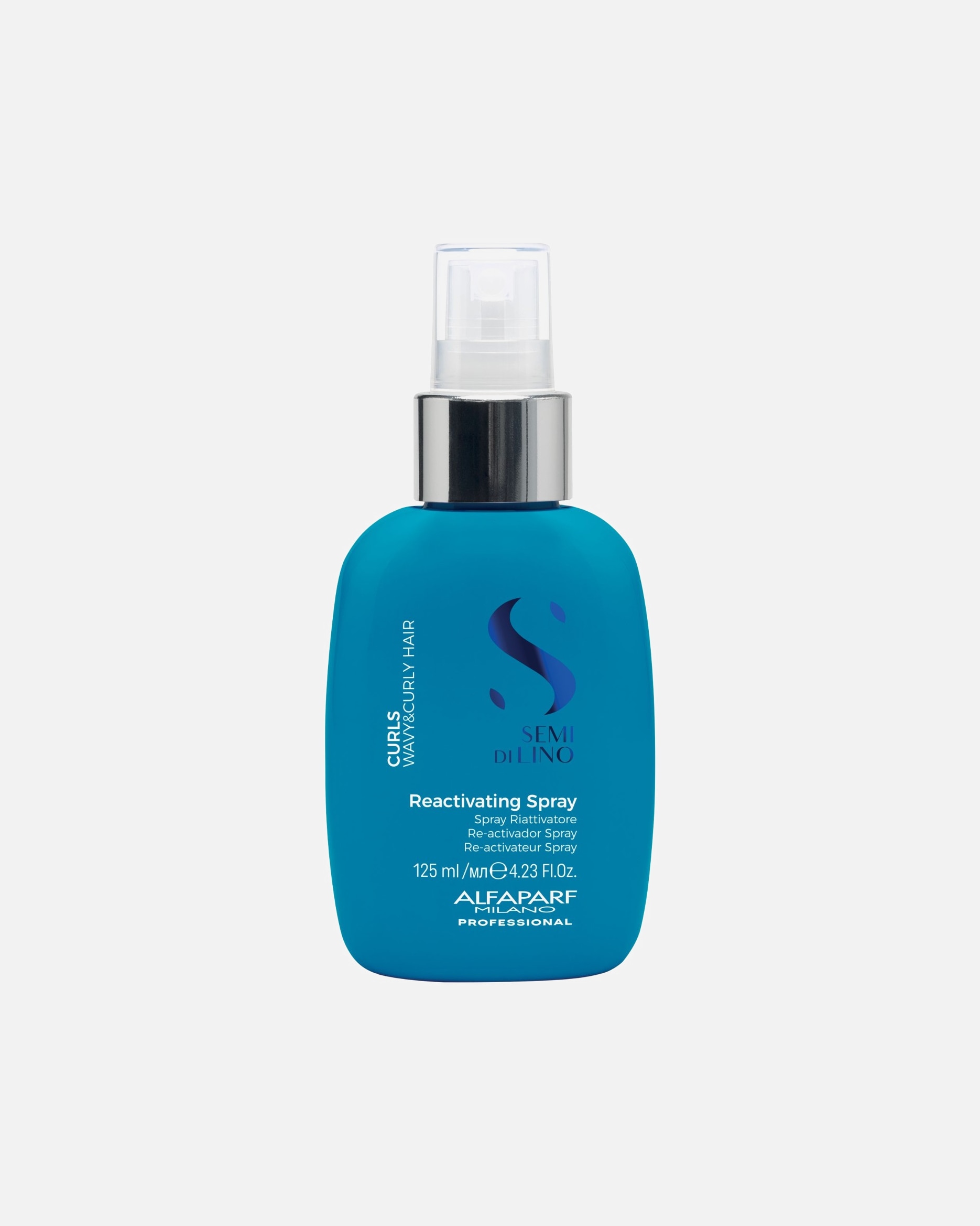 ALFAPARF MILANO Spray Riattivatore di Ricci Semi di Lino per Capelli - 125 ml