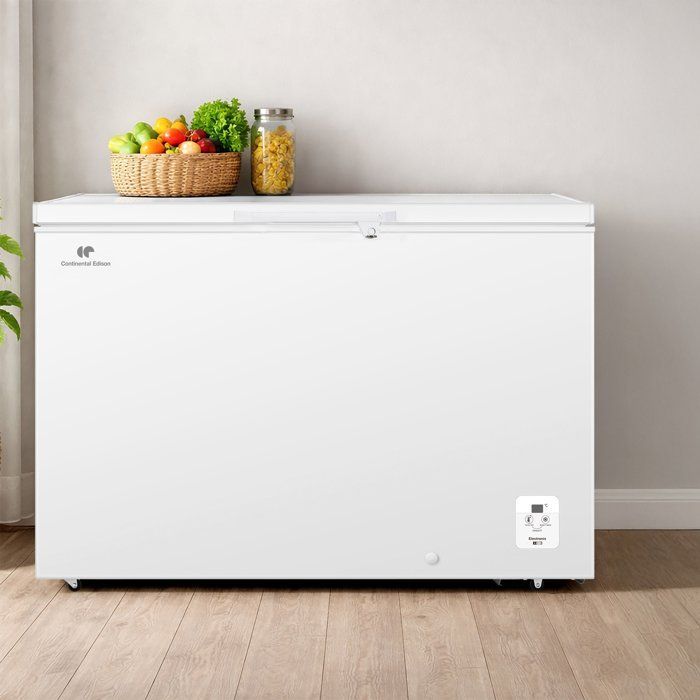 Congelatore a pozzetto - CONTINENTAL EDISON - CECC372WD - 372 L - 130 x 40 x 84,5 cm - Classe energetica D - Bianco
