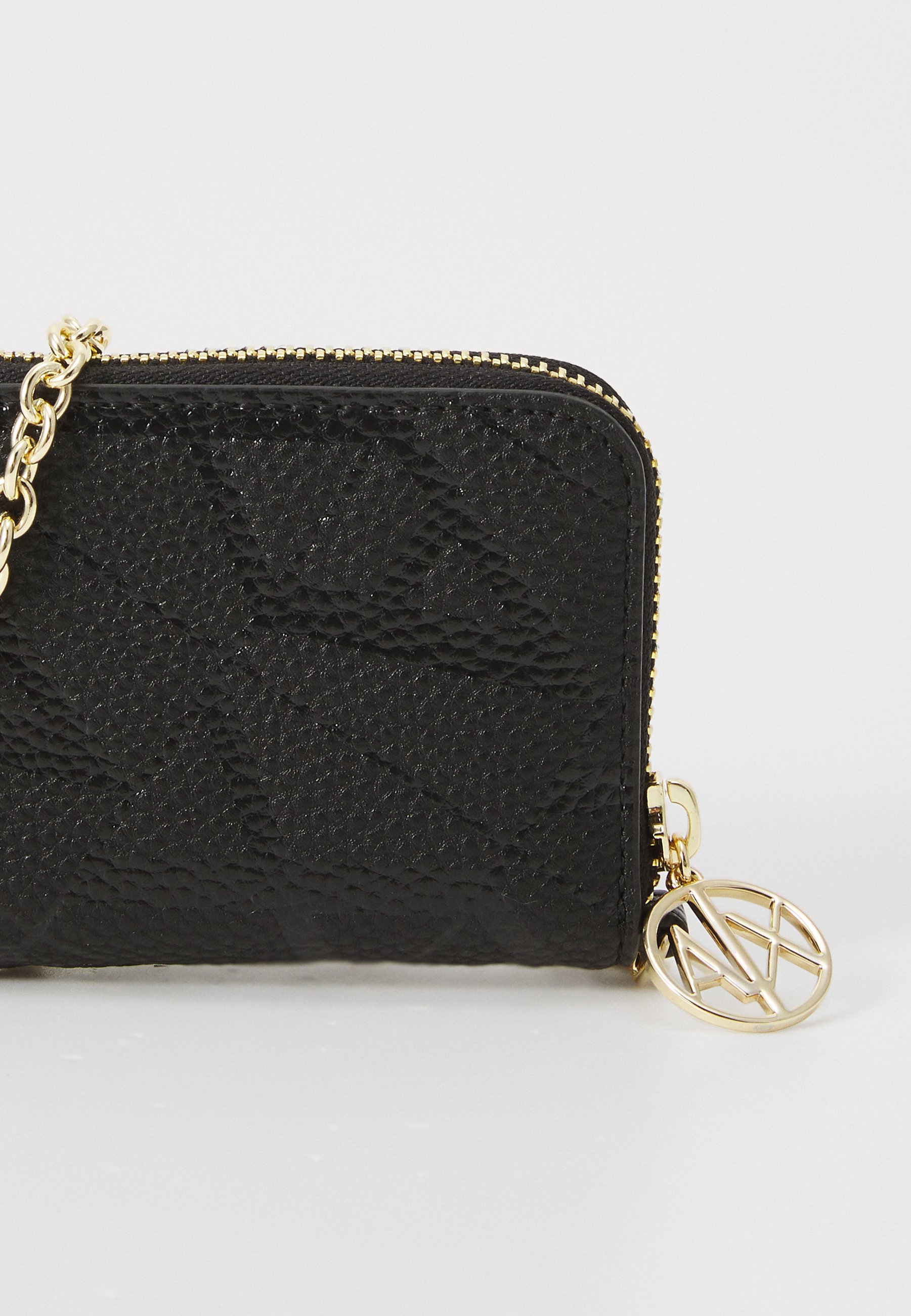 Armani Exchange PORTEMONNEE - Portemonnee - zwart